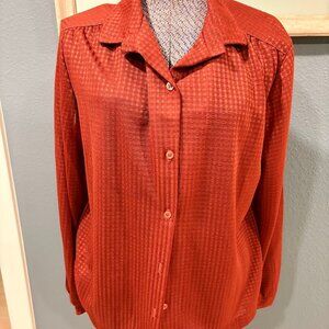 Fire Islander VIntage Blouse
